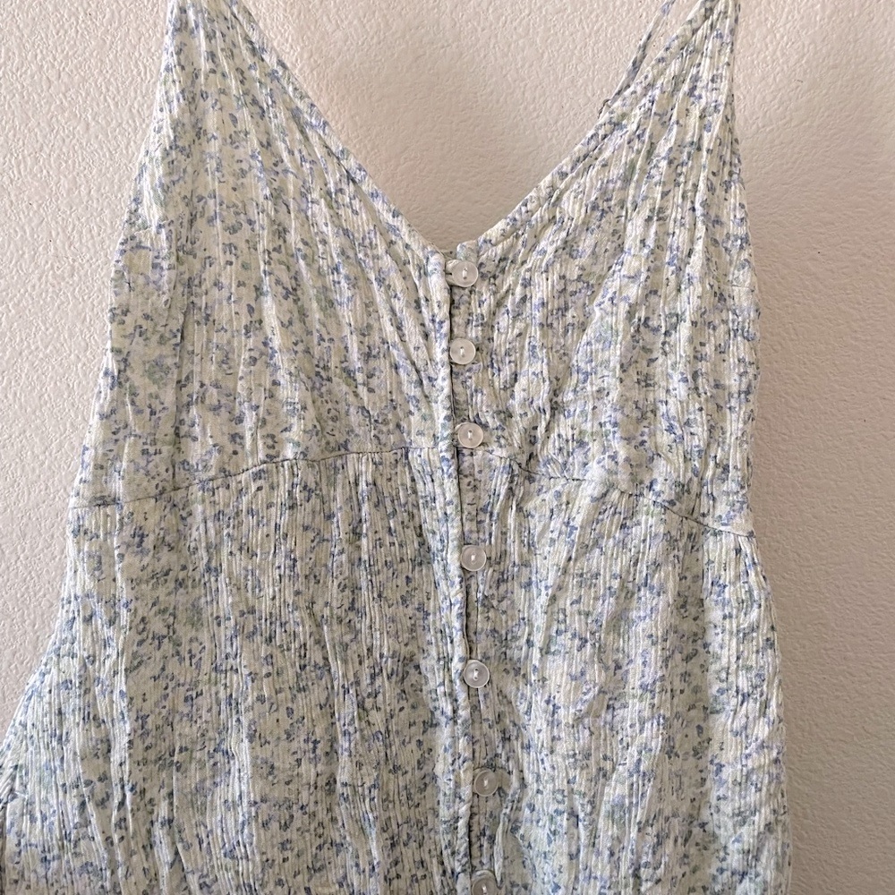 Floral Print Button-Down Women Top